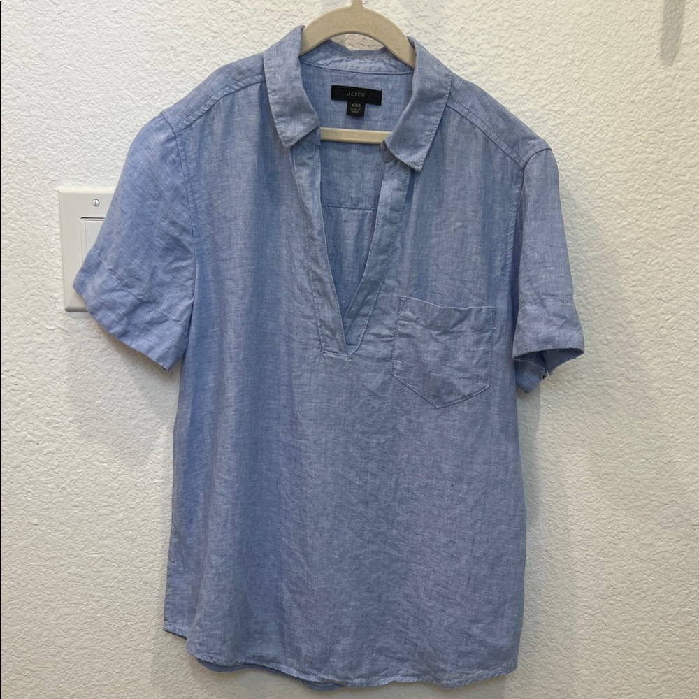 J. Crew  Light Blue Casual Shirt